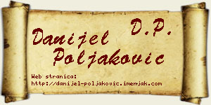 Danijel Poljaković vizit kartica